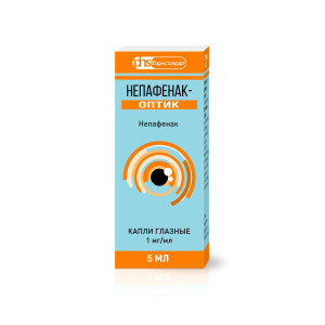 НЕПАФЕНАК-ОПТИК капли гл. (фл.-кап.) 1мг/мл - 5мл