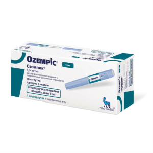 ОЗЕМПИК р-р д/ин. (шприц-ручка) 1.34мг/мл 3мл n1
