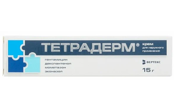 ТЕТРАДЕРМ крем 30г