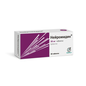 НЕЙРОМИДИН таб 20мг n50