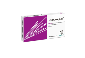 НЕЙРОМИДИН р-р д/ин. (амп.) 15мг/мл - 1мл n10