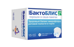 БАКТОБЛИС пор. (саше) 1500мг n15
