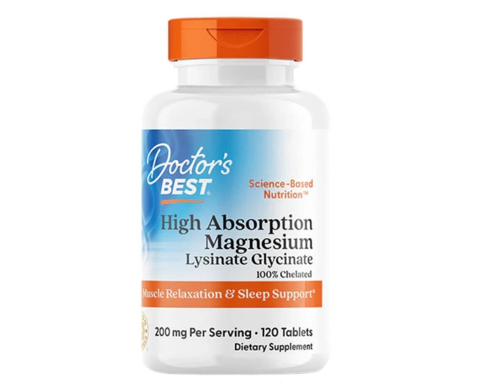 ДОКТОР БЭСТ (БАД) Магний лицинат хелат таб 100мг n120