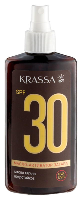 КРАССА (KRASSA) масло-активатор загара 150мл 30