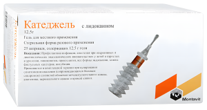 КАТЕДЖЕЛЬ С ЛИДОКАИНОМ гель (шприц) 12.5г n25