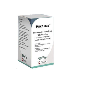 ЭПКЛЮЗА таб п/об 100мг+400мг n28