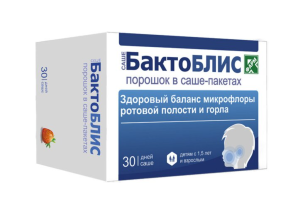 БАКТОБЛИС пор. (саше) 1500мг n30
