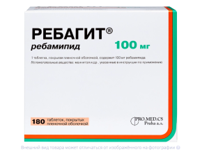 РЕБАГИТ таб п/об 100мг n180