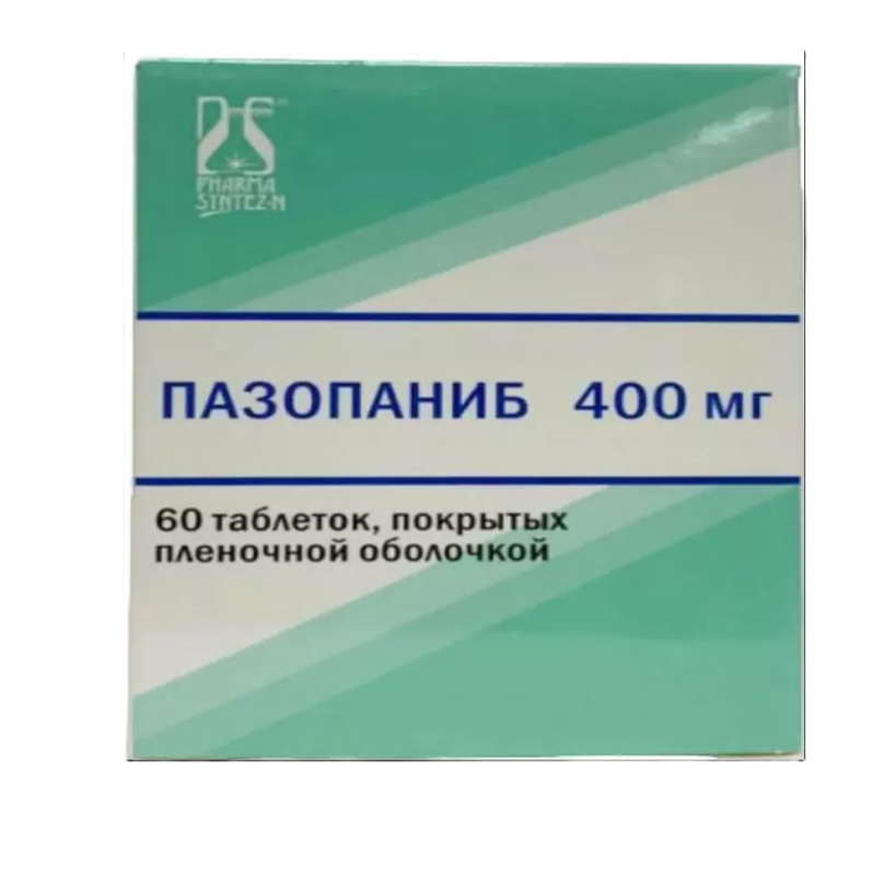 ПАЗОПАНИБ таб п/об 400мг n60