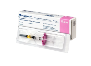МЕТОДЖЕКТ р-р д/ин. (шприц) 50мг/мл - 0.35мл n1
