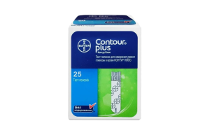 ТЕСТ ПОЛОСКИ К ГЛЮКОМЕТРУ Контур Плюс (Contour Plus) n25