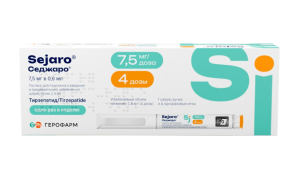 СЕДЖАРО р-р д/ин. (шприц-ручка) 7.5мг - 2.4мл n1