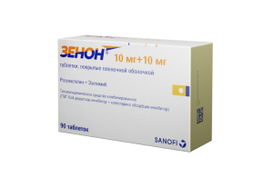 ЗЕНОН таб 10мг + 10мг n90