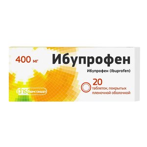 ИБУПРОФЕН АКОС таб п/об 400мг n20