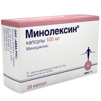 МИНОЛЕКСИН капс. 100мг 20 шт.