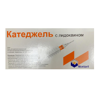 КАТЕДЖЕЛЬ С ЛИДОКАИНОМ гель (шприц) 12.5г n25