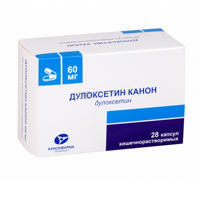 ДУЛОКСЕТИН капс. 60мг 28 шт.