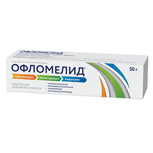 ОФЛОМЕЛИД мазь наружн. 50г 1 шт.
