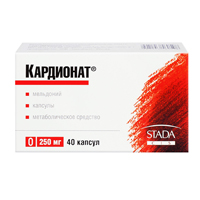 КАРДИОНАТ капс. 250мг 40 шт.