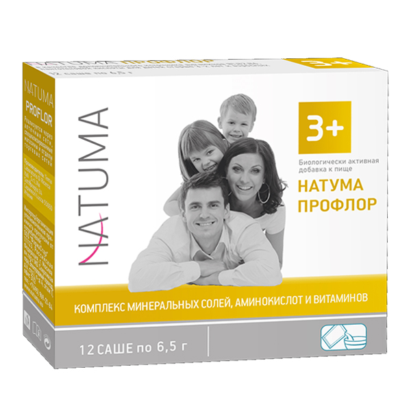 НАТУМА (NATUMA) ПРОФЛОР саше 6.5г 12 шт.
