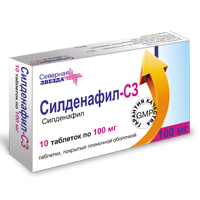 СИЛДЕНАФИЛ таб п/об 100мг 10 шт.