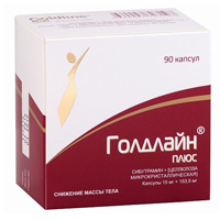 ГОЛДЛАЙН ПЛЮС капс. 15+153.5мг 90 шт.