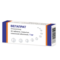 ВЕГАПРАТ таб п/об 1мг n30