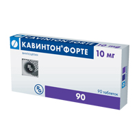 КАВИНТОН форте таб 10мг 90 шт.