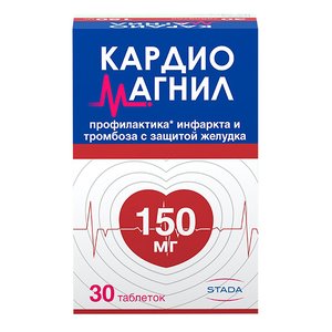 КАРДИОМАГНИЛ таб п/об 150мг+30.39мг n30