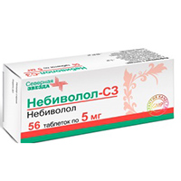 НЕБИВОЛОЛ таб 5мг 56 шт.