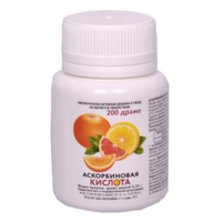 АСКОРБИНОВАЯ КИСЛОТА-ФАРМСТАНДАРТ(БАД)