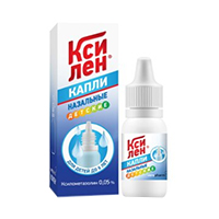 КСИЛЕН капли назал. (фл.) 0.05% - 10мл 1 шт.