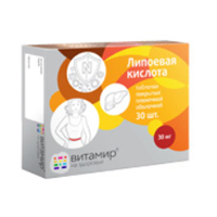 ЛИПОЕВАЯ КИСЛОТА таб п/об 100мг 60 шт.