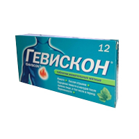 ГЕВИСКОН таб жев. 24 шт.