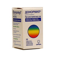 ДОНОРМИЛ таб п/об 15мг 30 шт.