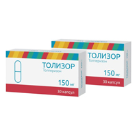 ТОЛИЗОР капс. 150мг 30 шт.