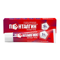 ПЕНТАЛГИН ЭКСТРА-ГЕЛЬ гель (туба) 5% - 50г