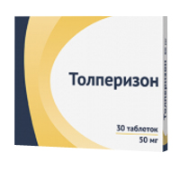 ТОЛПЕРИЗОН таб п/об 50мг 30 шт.