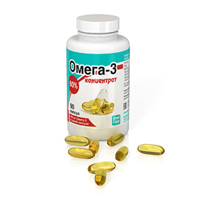 ОМЕГА-3 концентрат 60% капс. 1000мг 90 шт.