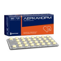 ЛЕРКАНОРМ таб п/об 10мг 30 шт.