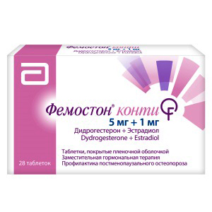 ФЕМОСТОН таб п/об 1мг/5мг 28 шт.