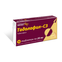 ТАДАЛАФИЛ таб п/об 20мг 10 шт.