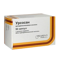 УРСОСАН капс. 250мг 50 шт.