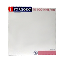 ГОРДОКС д/р-ра (амп.) 100тыс.КИЕ/мл - 10мл n5