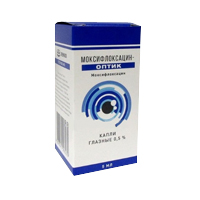 МОКСИФЛОКСАЦИН-ОПТИК капли гл. (фл.) 0.5% - 5мл 1 шт.