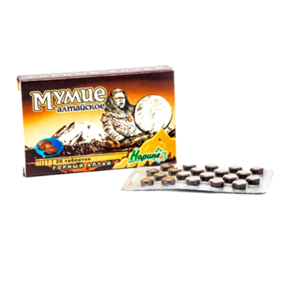 МУМИЕ алтайское Золотое таб 0.2г 20 шт.