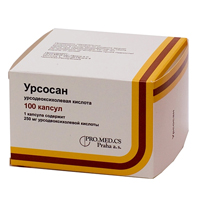 УРСОСАН капс. 250мг 100 шт.