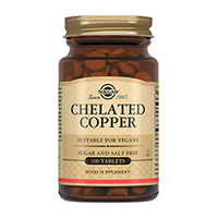 СОЛГАР (БАД) Хелат меди таб 400мг 100 шт.