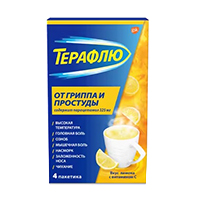ТЕРАФЛЮ пор. (пак) 4 шт.