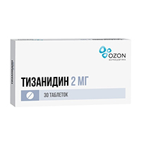 ТИЗАНИДИН таб 2мг 30 шт.